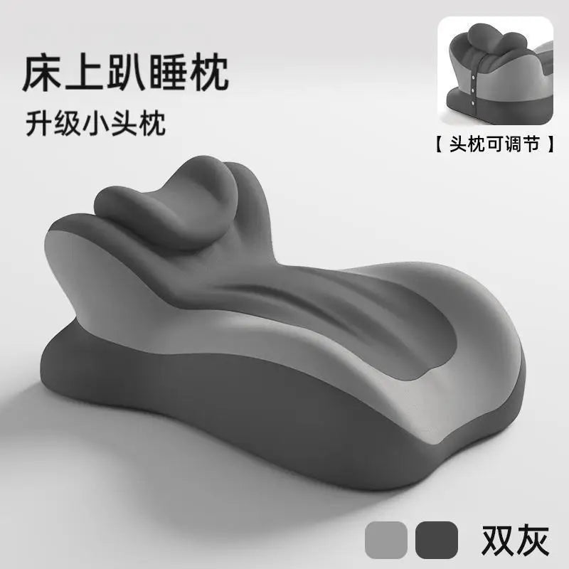 Oreiller ergonomique en mousse à mémoire de forme en forme de cale pour le soutien du cou, du dos et des jambes, idéal pour le lit, le canapé, la lecture, soulagement de la douleur et confort