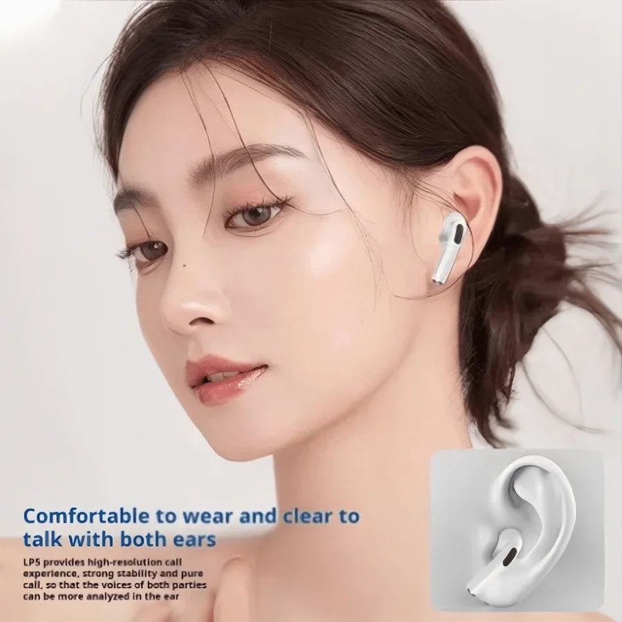 Casque Bluetooth TWS HiFi sans fil, écouteurs avec micro, réduction du bruit, écouteurs de sport pour Smartphone