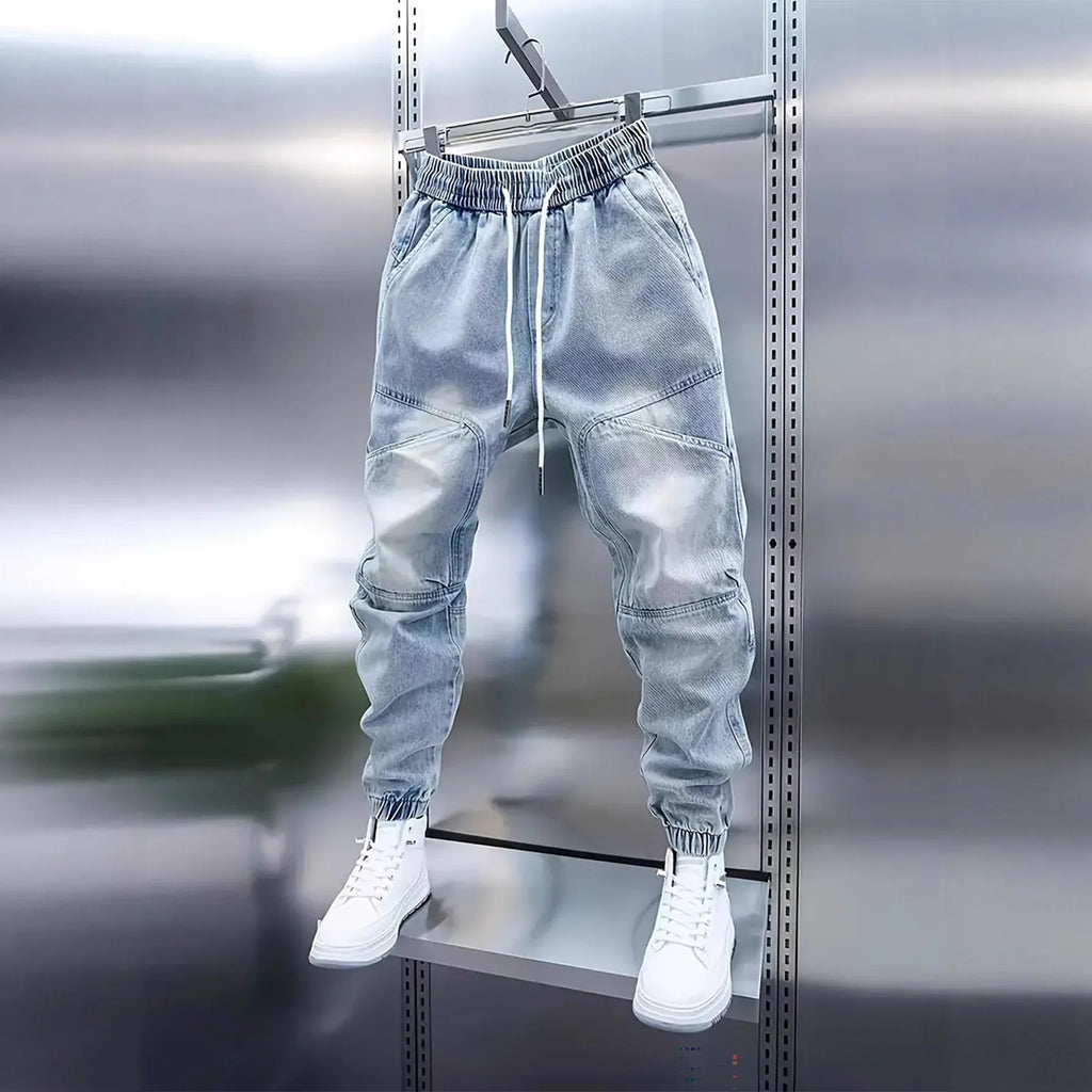 Nouveau pantalon sarouel pour homme, mode printemps-été, décontracté, fin, respirant, de marque de luxe, confortable