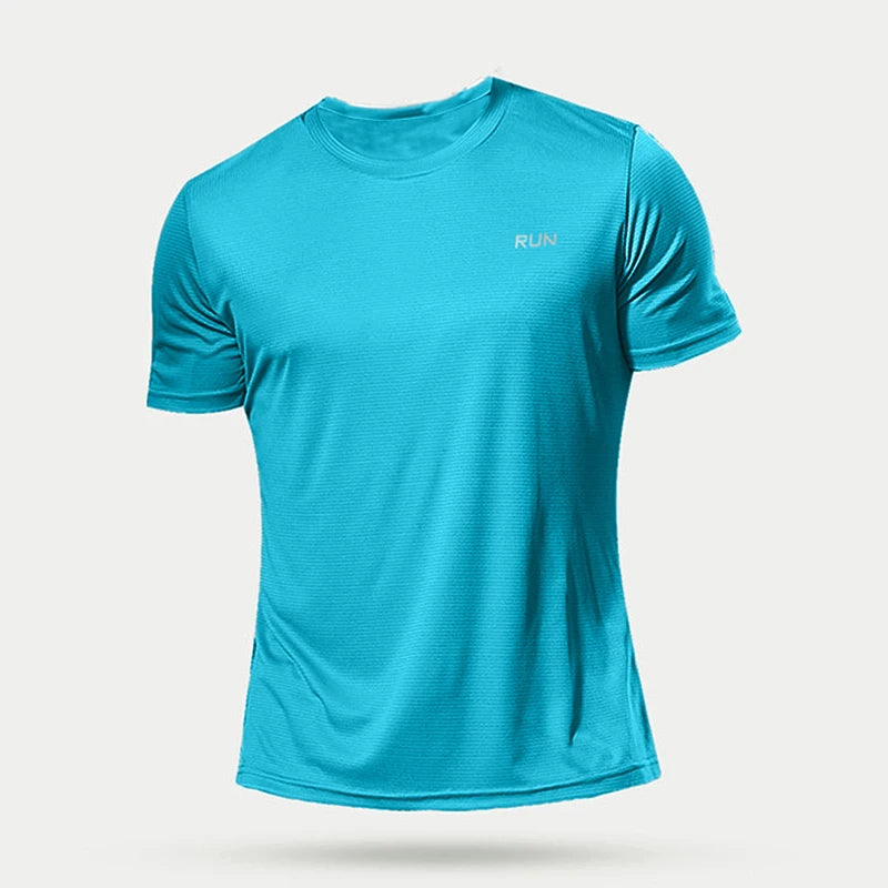 Été hommes séchage rapide course musculation chemises Sport gymnase t-shirt hommes à manches courtes Fitness hauts surdimensionné t-Shirt Jersey