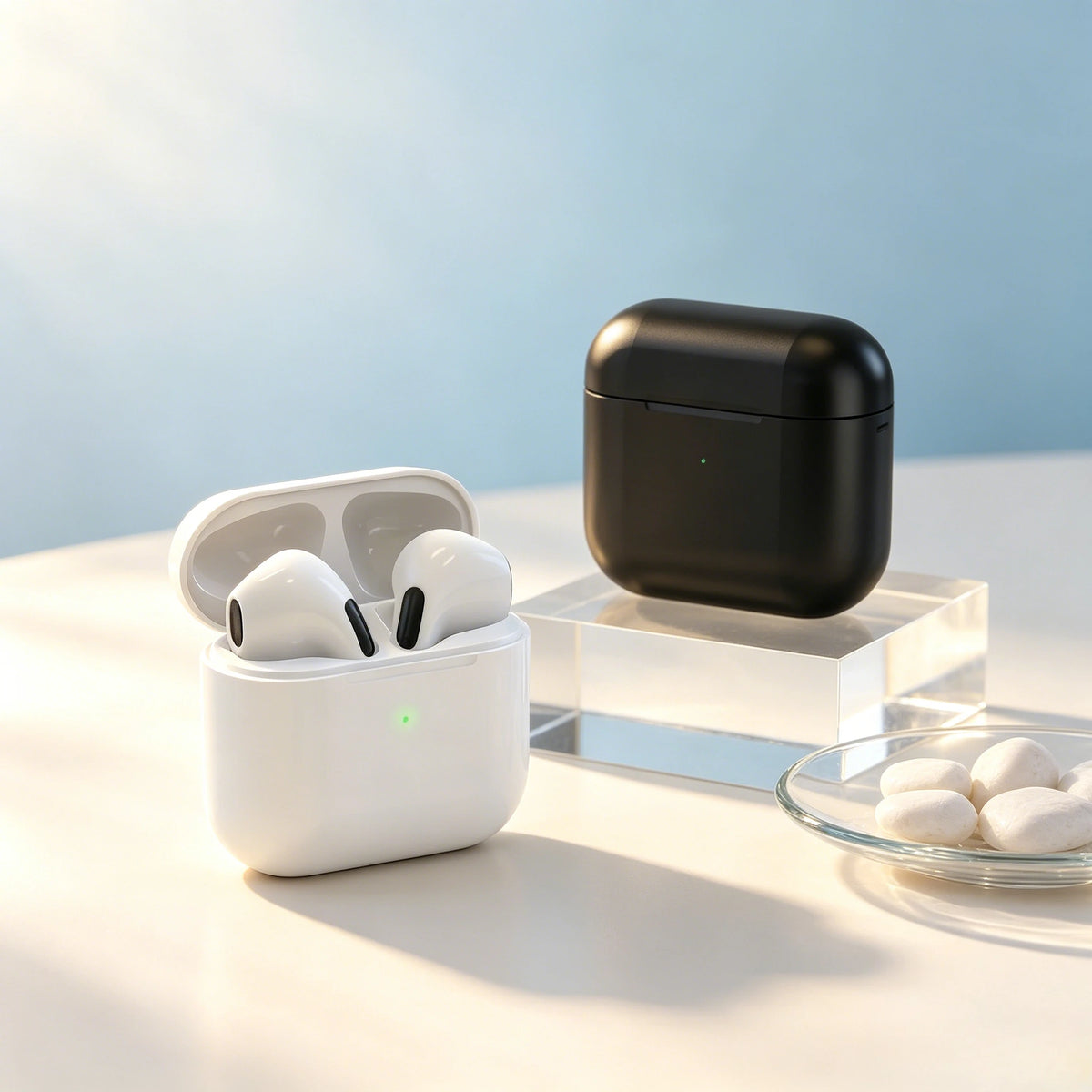 Casque Bluetooth TWS HiFi sans fil, écouteurs avec micro, réduction du bruit, écouteurs de sport pour Smartphone