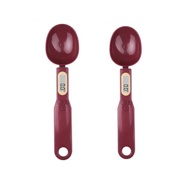 Balance de cuisine numérique électronique LCD, mini cuillère, balance alimentaire, cuisson, farine, lait, café en poudre, mesure du poids, 0.1-500g