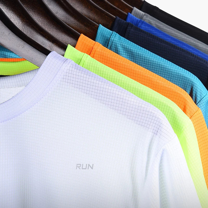 Été hommes séchage rapide course musculation chemises Sport gymnase t-shirt hommes à manches courtes Fitness hauts surdimensionné t-Shirt Jersey