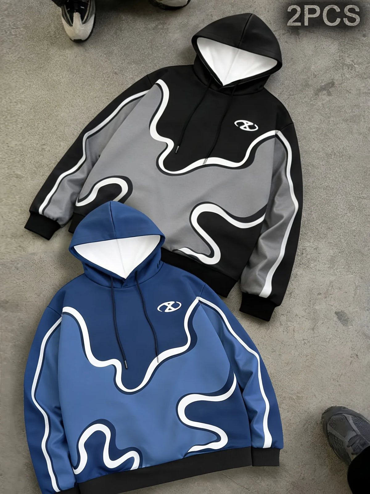 Sweat à capuche pour homme automne/hiver 2026 avec impression 3D - Confortable et doux - Vêtements de sport décontractés pour homme
