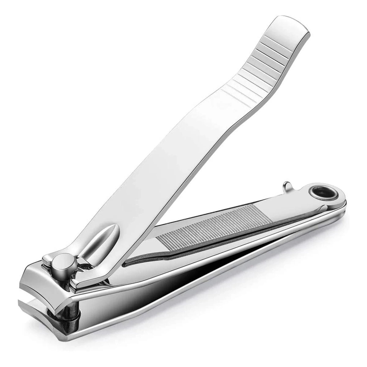 1/2 pièces coupe-ongles Premium en acier inoxydable coupe-ongles et orteils coupe-ongles coupe-ongles avec lime à ongles