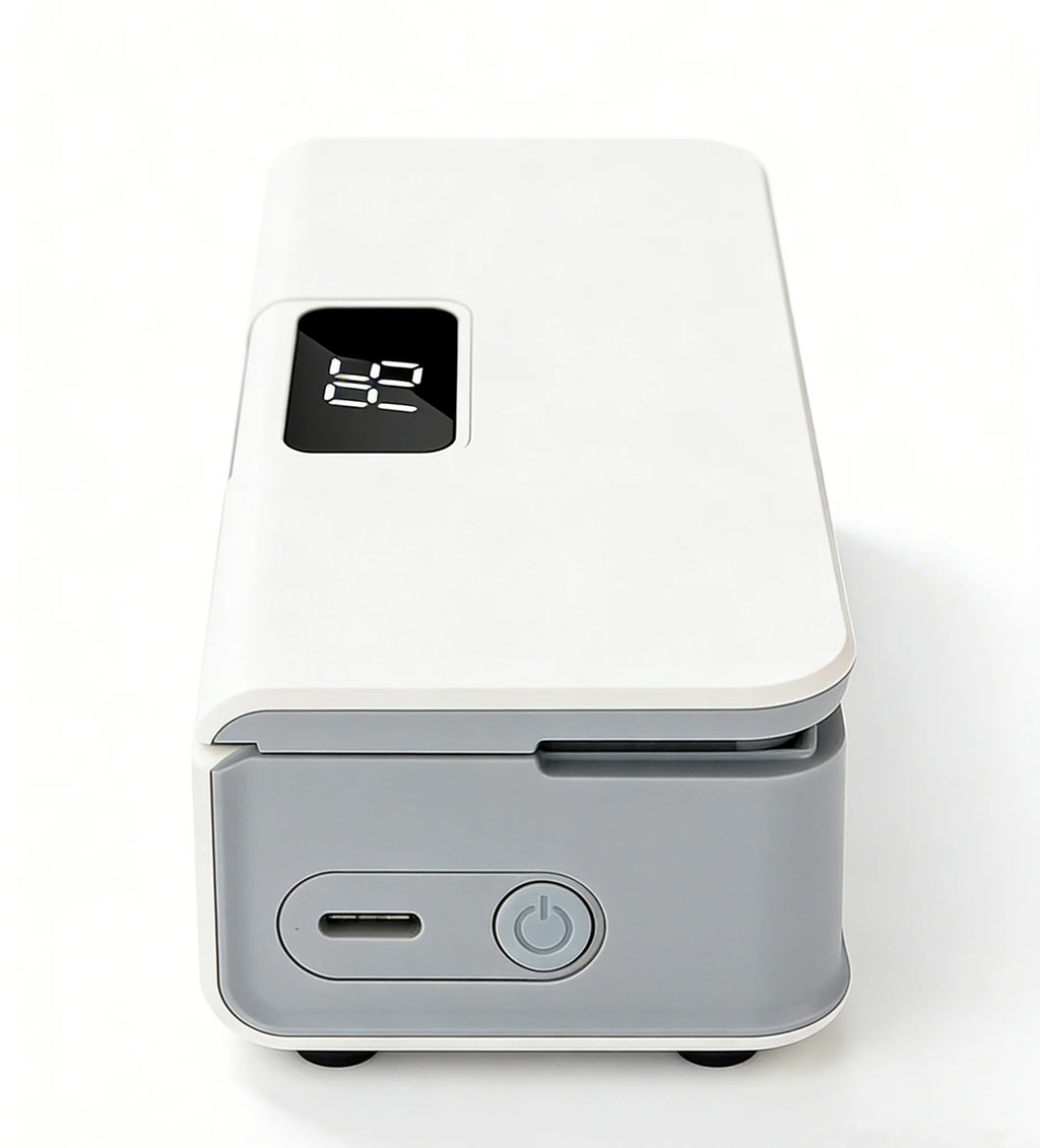 Mini scelleuse thermique pour sacs en plastique, machine de scellement thermique rechargeable, scelleuse portable pour emballages alimentaires, scelleuse à clip pour sacs.