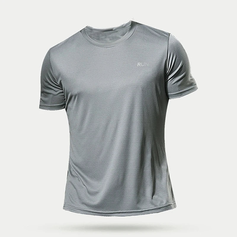 Été hommes séchage rapide course musculation chemises Sport gymnase t-shirt hommes à manches courtes Fitness hauts surdimensionné t-Shirt Jersey
