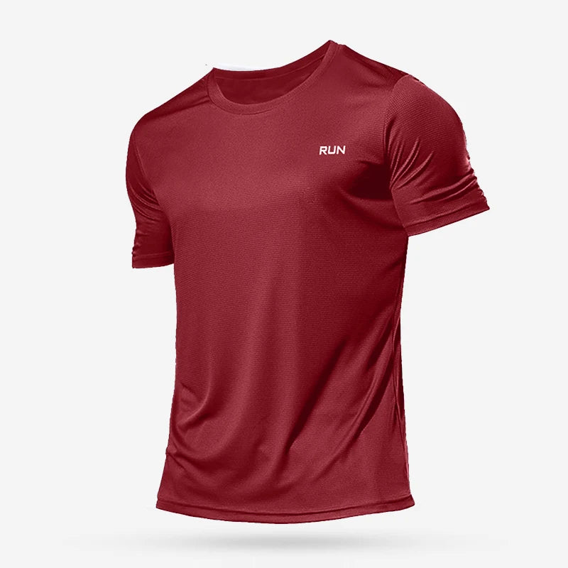 Été hommes séchage rapide course musculation chemises Sport gymnase t-shirt hommes à manches courtes Fitness hauts surdimensionné t-Shirt Jersey