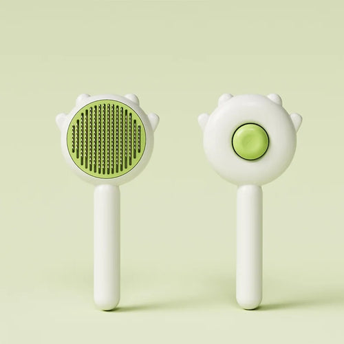 Brosse d'épilation pour animaux de compagnie, brosse trancheuse pour chat, peigne de toilettage, autonettoyant, Massage des chiens, aiguille à particules, fournitures de toilettage pour chiens et chats