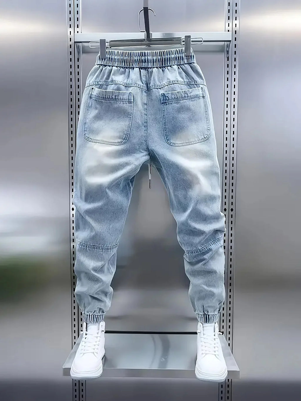 Nouveau pantalon sarouel pour homme, mode printemps-été, décontracté, fin, respirant, de marque de luxe, confortable
