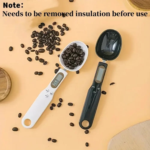 Balance de cuisine numérique électronique LCD, mini cuillère, balance alimentaire, cuisson, farine, lait, café en poudre, mesure du poids, 0.1-500g